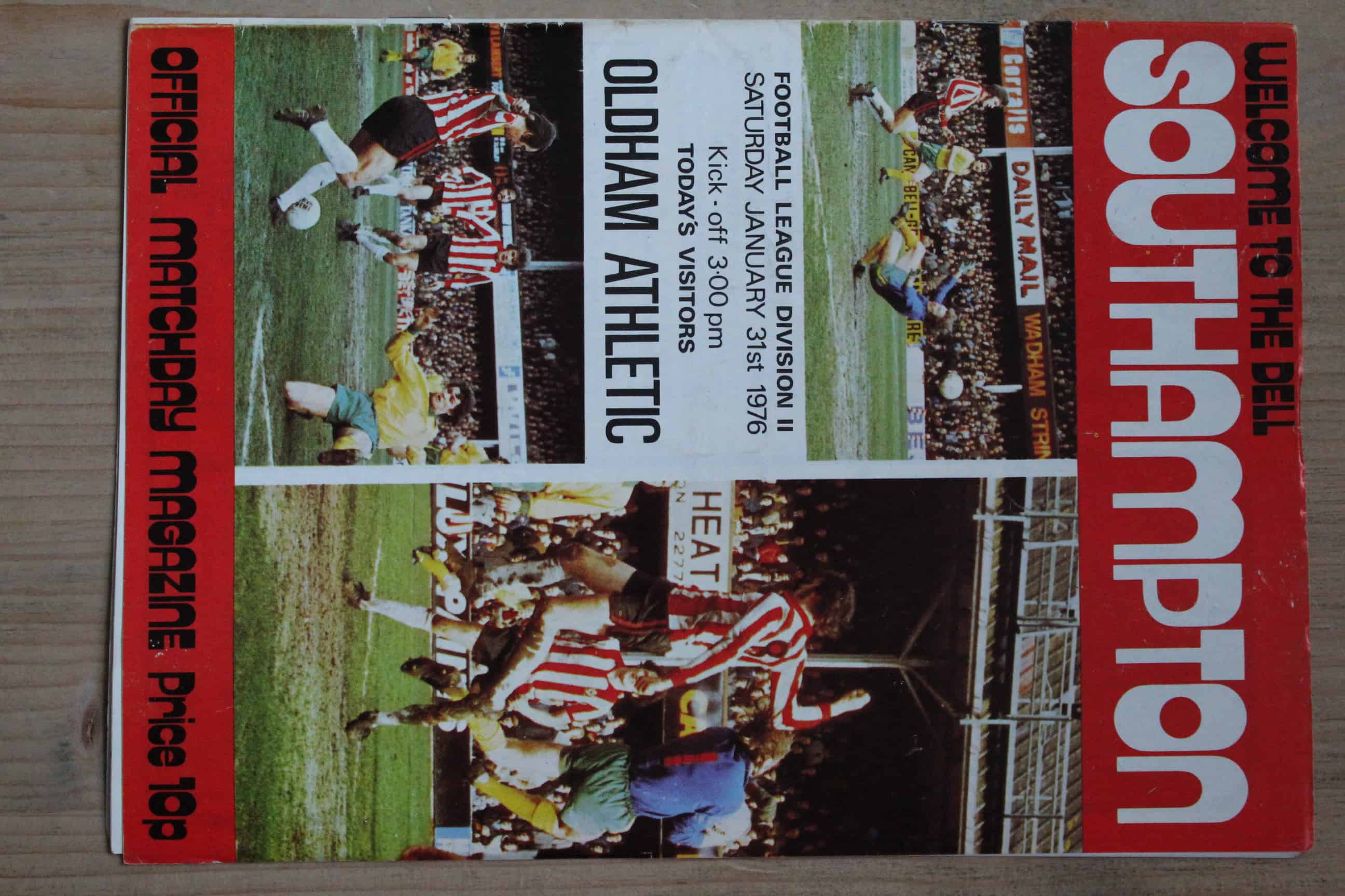 Southampton FC v Oldham Athletic FC